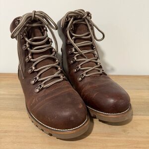 Kodiak Dark Brown Leather Winter Boots